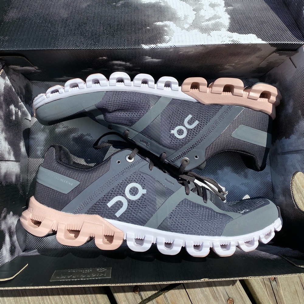 On Running Women’s Cloudflow Rock/Rose Sneakers